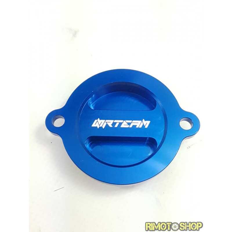 Coperchio filtro olio KTM 250 EXC F 07-13 blu-DS94.0015B-NRTeam