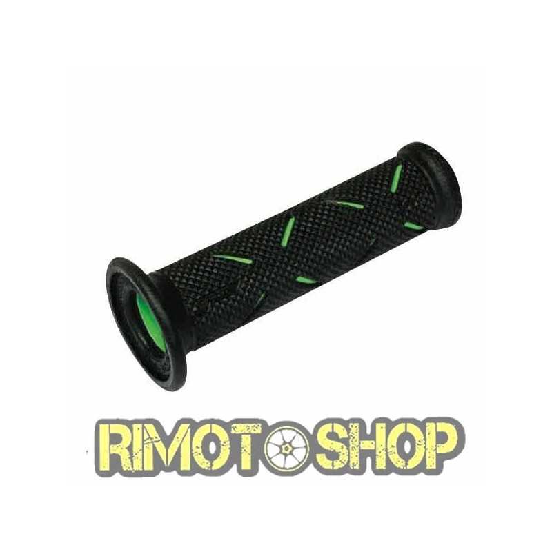 Manopole STRADA FORATE PROGRIP 717 DUAL DENSITY VERDE-431030-ProGrip