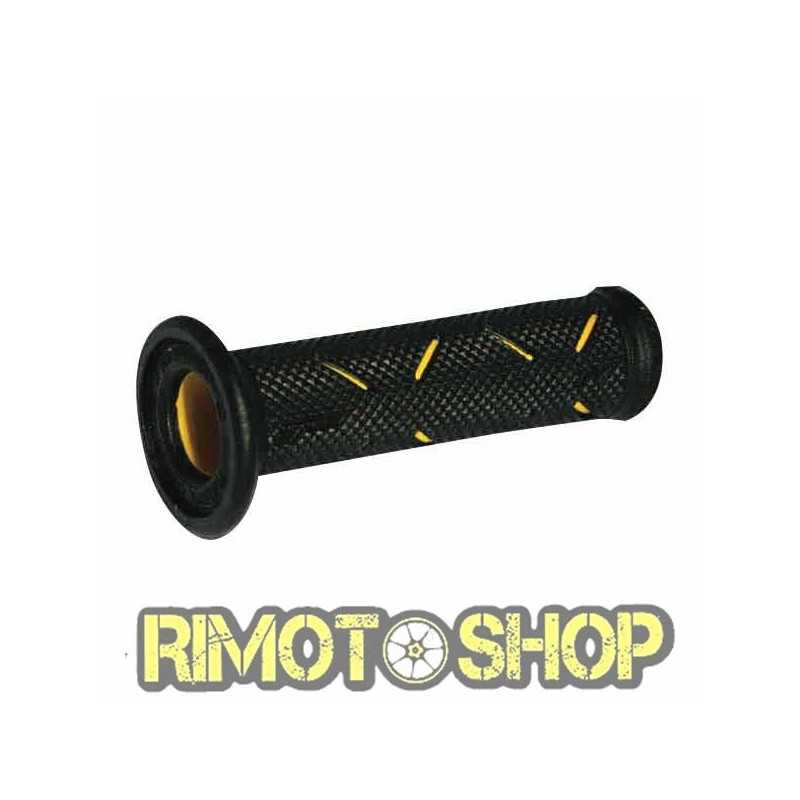 Manopole STRADA FORATE PROGRIP 717 DUAL DENSITY GIALLO-431031-ProGrip