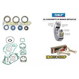 KIT DE REVISION MOTEUR BIELLA WOSSNER APRILIA RS 125 MX SX RX 125 rotax