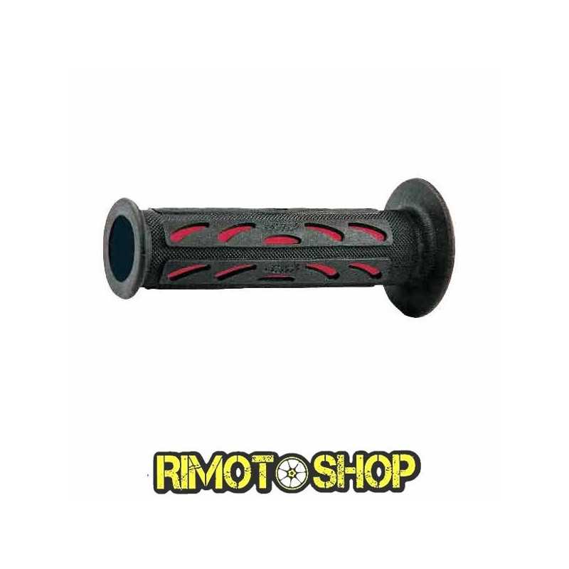 Manopole STRADA FORATE PROGRIP 724 DUAL DENSITY ROSSO-431041-ProGrip