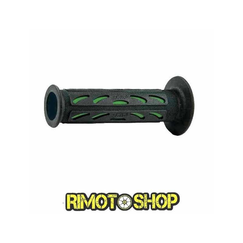 Manopole STRADA FORATE PROGRIP 724 DUAL DENSITY VERDE-431042-ProGrip