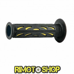 Manopole STRADA FORATE PROGRIP 724 DUAL DENSITY GIALLO-431043-ProGrip