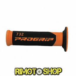 Manopole SCOOTER PROGRIP 732 DUAL DENSITY ARANCIO-431057-ProGrip