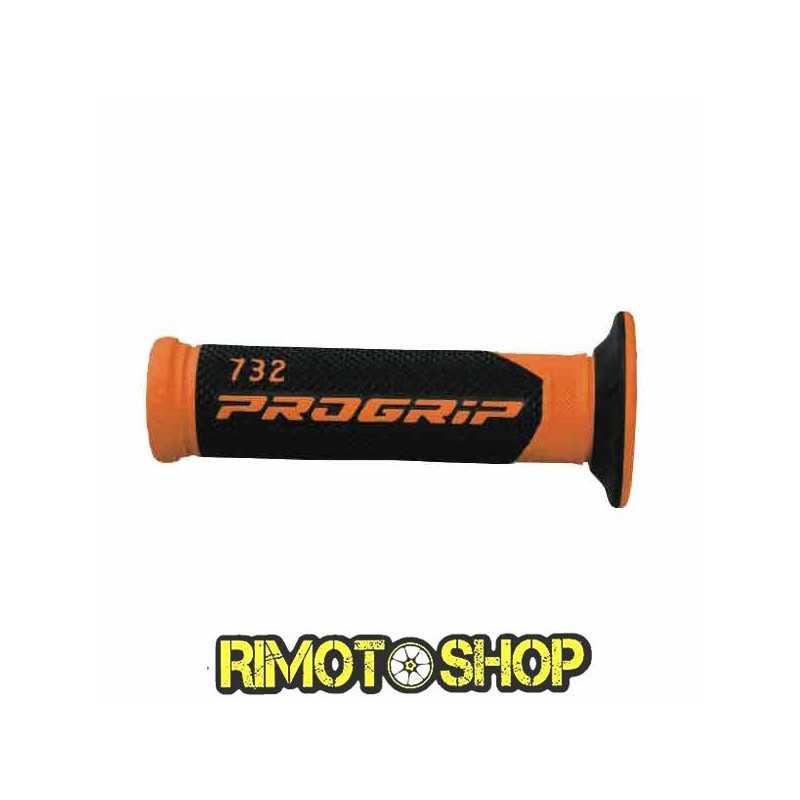 Manopole SCOOTER PROGRIP 732 DUAL DENSITY ARANCIO-431057-ProGrip