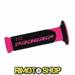 Manopole SCOOTER PROGRIP 732 DUAL DENSITY FUCSIA-431059-ProGrip