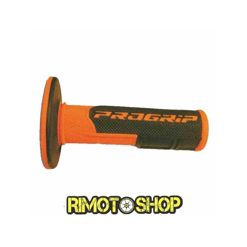 Manopole CROSS PROGRIP 801 DUAL DENSITY ARANCIO FLUO-431136-ProGrip