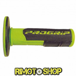 Manopole CROSS PROGRIP 801 DUAL DENSITY VERDE FLUO-431138-ProGrip