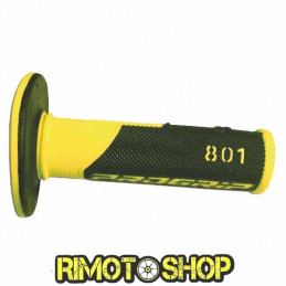 Manopole CROSS PROGRIP 801 DUAL DENSITY GIALLO FLUO-431139-ProGrip