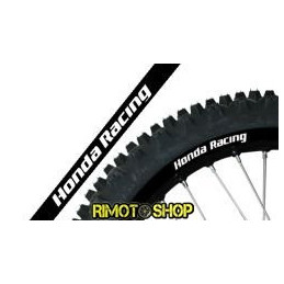 RIM ADESIVI GRAFICHE HONDA RACING NERO/BLACK MOTOCROSS ENDURO