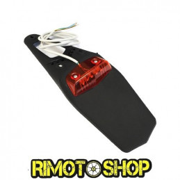 Porta targa OJC led nero ENDURO MOTARD-PTTGLED-OJC