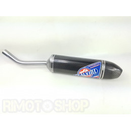 Scalvini Kawasaki KX 125 04-08 SILENCER exhaust Carb-Carb-002.