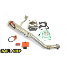 Cilindroø 65 Big Bore + Scarico + Ecu e KTM DUKE 125 BB D.65