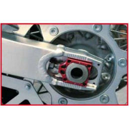 Chain tensioner registers WRP Honda CR 250 99-07 red-BLF1457 X-RiMotoShop