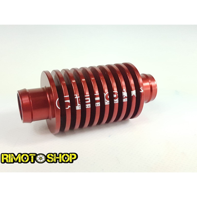 Heat dissipator 37X19,5 red-100.032A.004-RiMotoShop