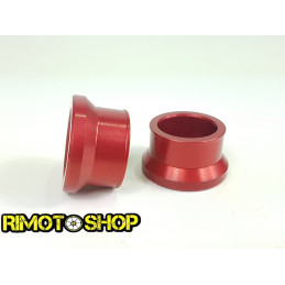 Wheel spacers rear Geco SUZUKI RMZ 450 2005-2017 red-400.016.004-RiMotoShop