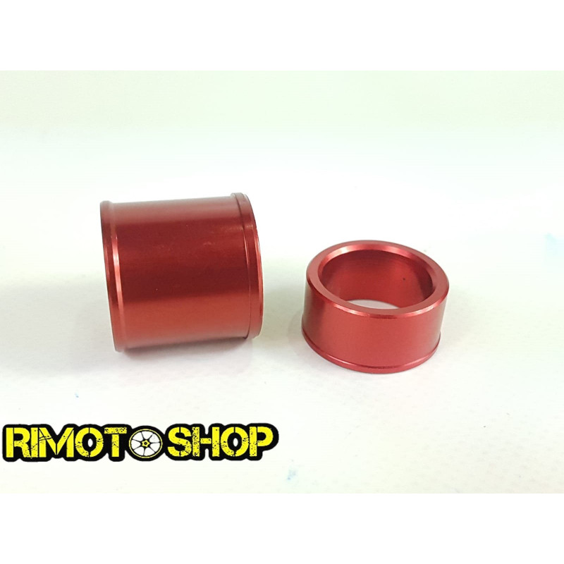 Wheel spacers front Geco honda crf 450 x 2002-2014 red-100.016.004-RiMotoShop