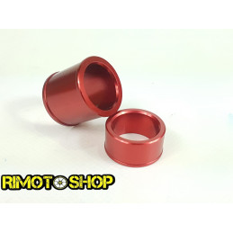 Wheel spacers front Geco honda crf 250 x 2002-2014 red-100.016.004-RiMotoShop