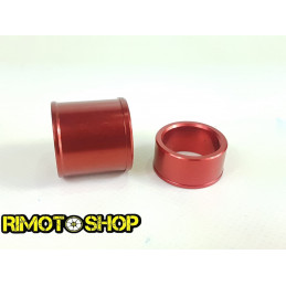 Wheel spacers front Geco honda cr 125 2002-2014 red-100.016.004-RiMotoShop