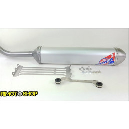 Scalvini Husqvarna 250 TC 14-16 Silenziatore SCARICO Alu-Acciaio-2.016.