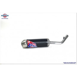 Scalvini Husqvarna 85 TC 18-19 silenziatore Nero-Acciaio-2.013.