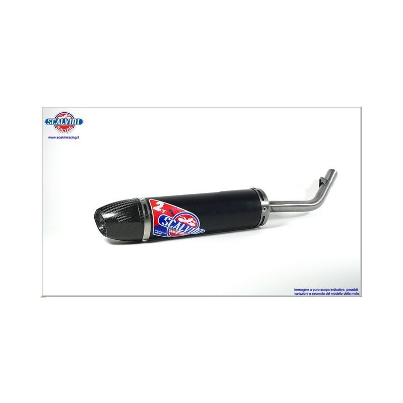 Scalvini Husqvarna 85 TC 18-19 exhaust Nero-Carb-2.013.