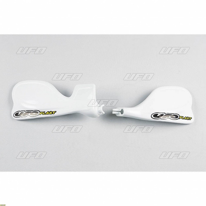 garde-mains blancs SUZUKI RM 125 96-03 