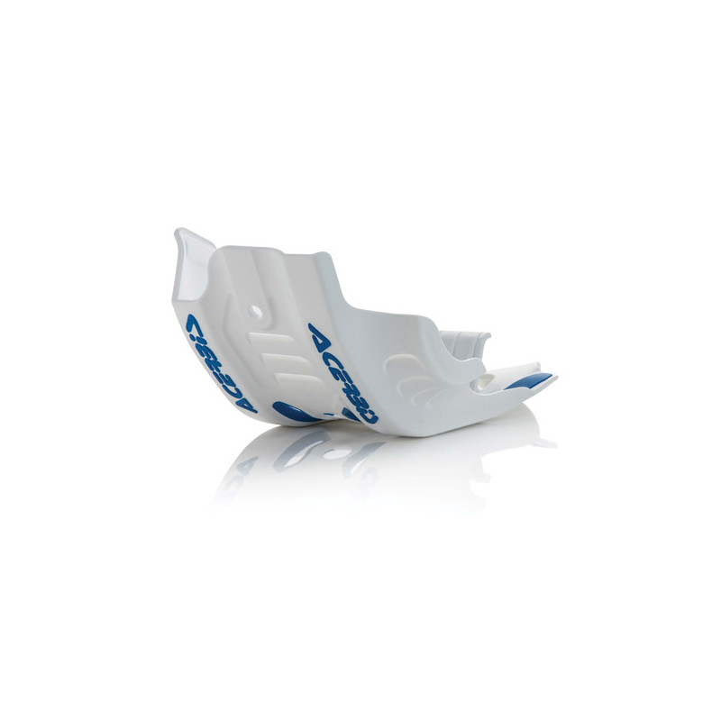 ⚙️plastic sled under the engine Acerbis color White/blue