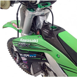 serbatoio in carbonio Cmt carbonio Kawasaki KX 250 F 2017-2020 7,5 lt.-000738-RiMotoShop