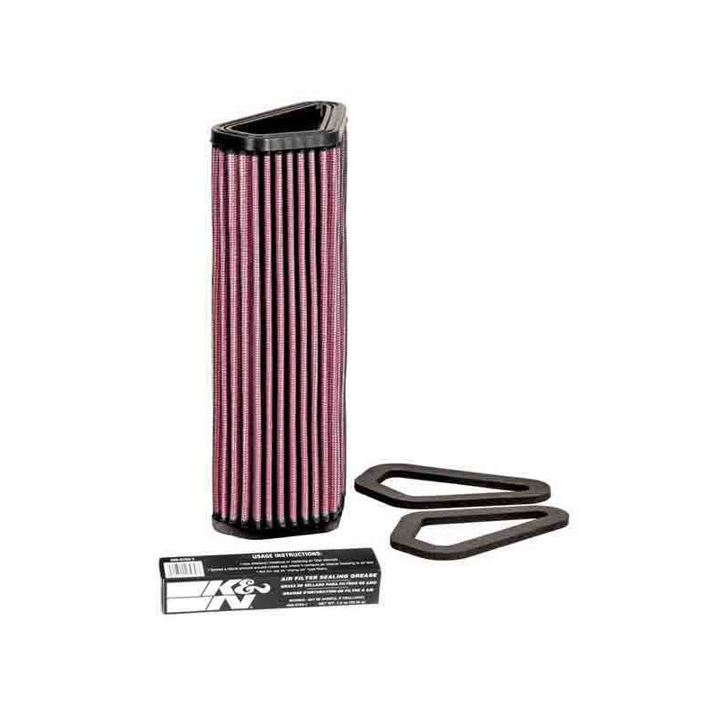 Filtro aria K&N DUCATI 848 EVO 10-13-DU-1007- Filtro aria K&N DUCATI 848 EVO 10-13-DU-1007-